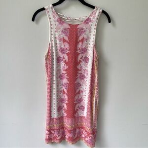 NWT Aeropostale Pink Lace Back Shift Dress size small
